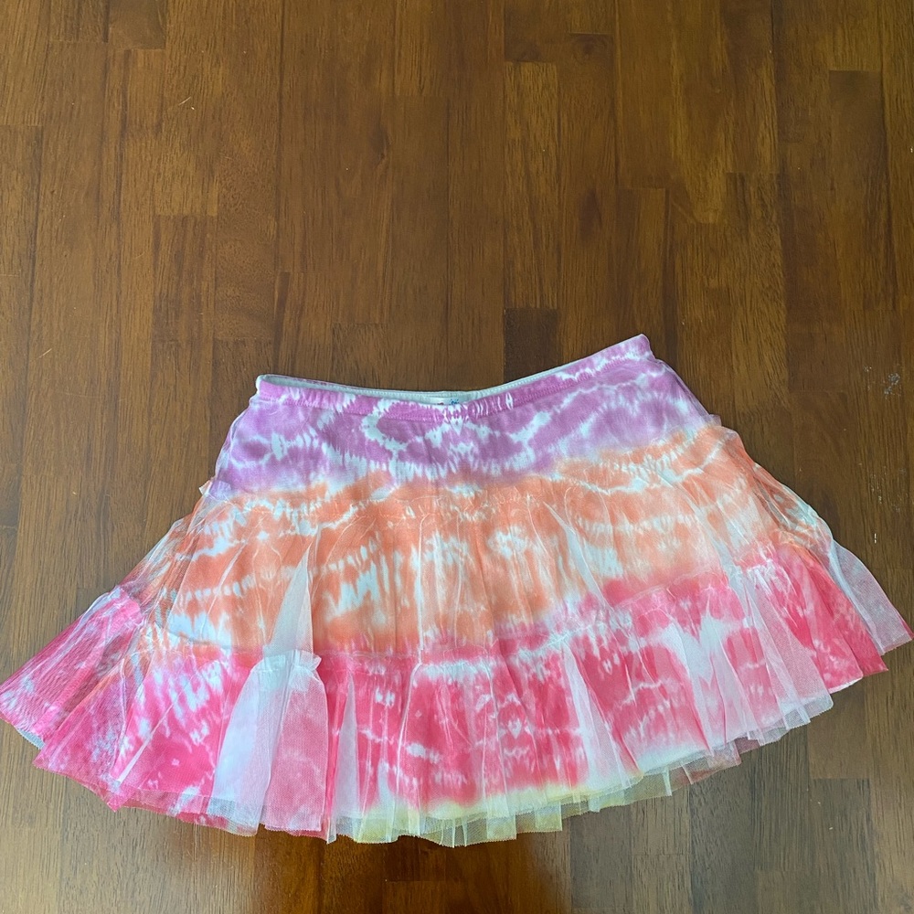 Justice Girls Tie Dye Skirt!